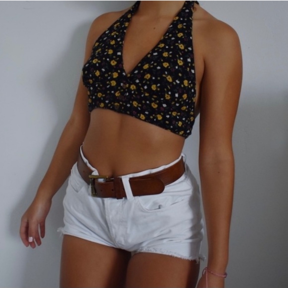 Urban Outfitters Floral Crop Top